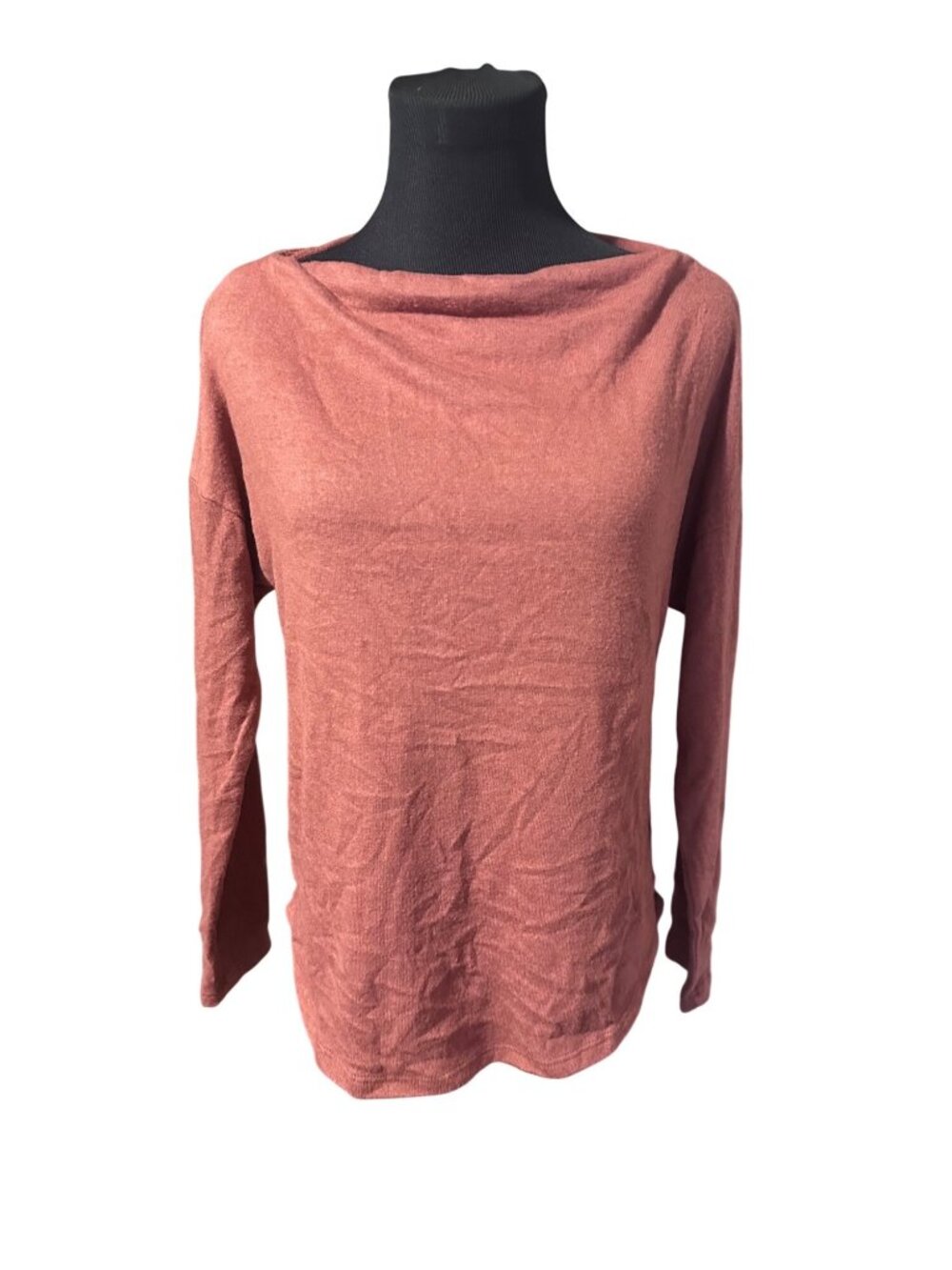Caslon brown oversized made in the U.S.A. top size XS